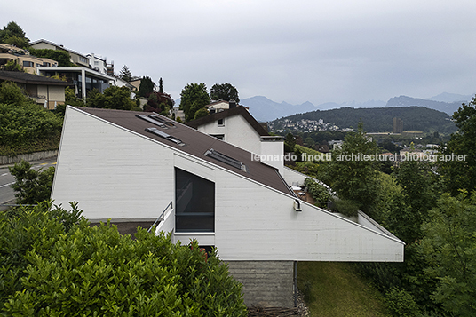 atelier house of the sculptor kurt brunner russli architekten